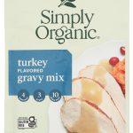 SIMPLY ORGANIC: Gravy Seasoning Mix Roasted Turkey, .85 Oz