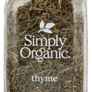 SIMPLY ORGANIC: Thyme Leaf Whole, 0.78 oz