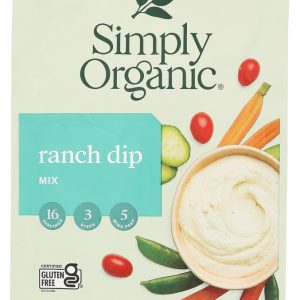 SIMPLY ORGANIC: Ranch Dip Mix, 1.5 Oz