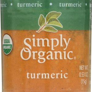 SIMPLY ORGANIC: Mini Ground Turmeric, .53 oz