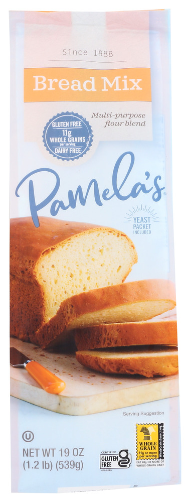 PAMELAS: Bread Mix, 19 oz