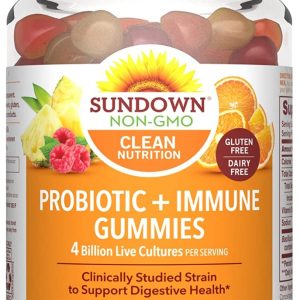 SUNDOWN NATURALS: Probiotic Gummy, 60 pc
