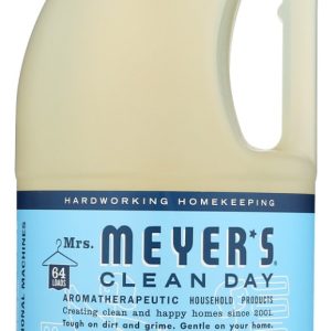 MRS MEYERS CLEAN DAY: Detergent Laundry Rainwtr, 64 OZ
