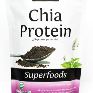 FOODS ALIVE: Protein Pwdr Chia Org, 8 oz