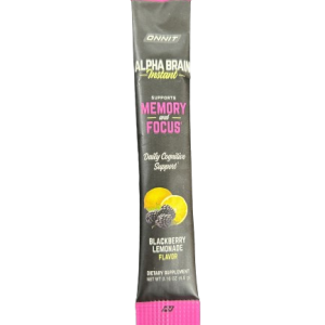 ONNIT: Alpha Brain Blackberry Lemonade 1 CT, 0.16 OZ