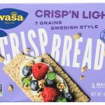 WASA: Crisp’n Light 7 Grains Crackerbread, 4.9 Oz