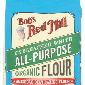 BOB'S RED MILL: Unbleached White All Purpose Organic Flour, 5 lb