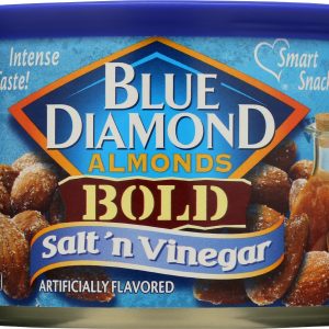 BLUE DIAMOND: Bold Almonds Salt N Vinegar, 6 oz