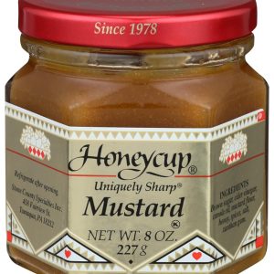 HONEYCUP: Uniquely Sharp Mustard, 8 oz