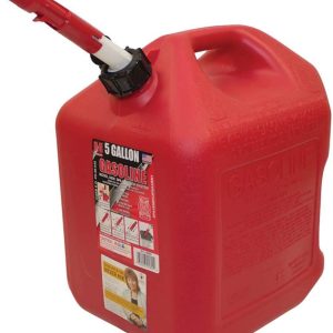 MIDWEST CAN: Can Gas 5Gal Carb Spout, 5 ga