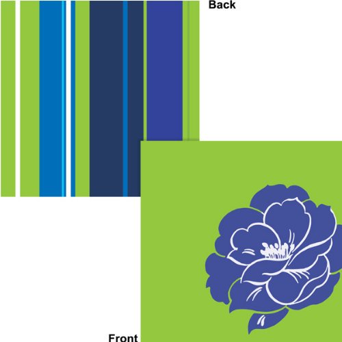 SENSATIONS: Napkin Bevrg Blue Breeze, 24 pc