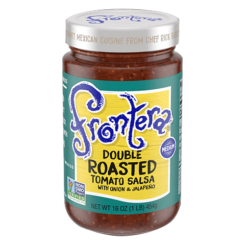 FRONTERA: Salsa Medium Double Roasted Tomato, 16 oz
