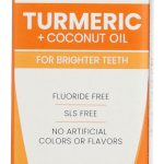 HIMALAYA HERBAL HEALTHCARE: Turmeric & Coconut Oil Whitening Antiplaque Toothpaste, 4 oz