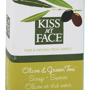 KISS MY FACE: Soap Bar Olive & Grn Tea, 8 oz