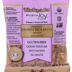 TINKYADA: Organic Brown Rice Spirals, 12 oz