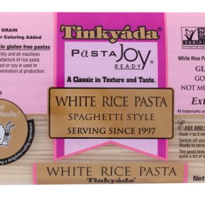 TINKYADA: White Rice Pasta Spaghetti Style, 16 oz