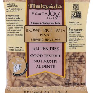 TINKYADA: Brown Rice Penne Pasta, 16 oz