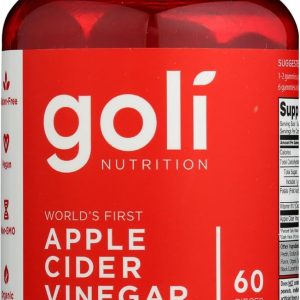 GOLI NUTRITION: Apple Cider Vinegar Gummy, 60 pc