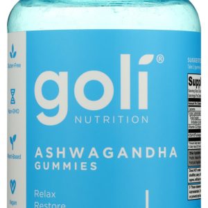 GOLI NUTRITION: Ashwagandha Gummies, 60 pc