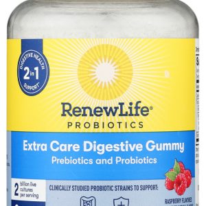 RENEW LIFE: Probiotic Extra Care Digestive Gummy, 48 pc