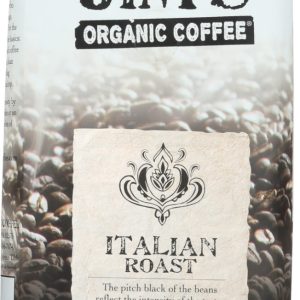 JIM'S ORGANIC COFFEE: Italian Roast Whole Bean, 11 Oz