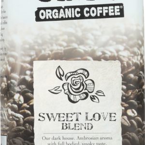 JIM'S ORGANIC COFFEE: Whole Bean Sweet Love Blend, 11 oz