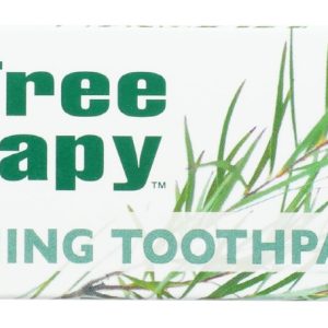 TEA TREE THERAPY: Natural Whitening Toothpaste with Tea Tree Oil, 3 oz