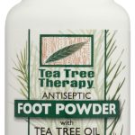 TEA TREE THERAPY: Peppermint Antiseptic Foot Powder, 3 oz
