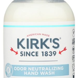 KIRKS: Odor Neutralizing Hydrating Hand Soap Fragrance Free, 12 oz