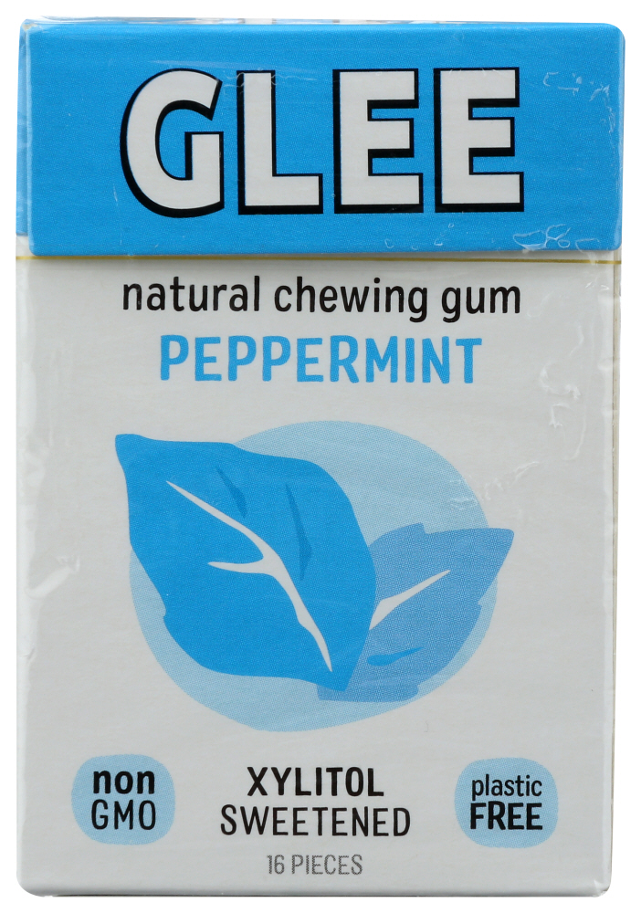 GLEE GUM: Sugar Free Refresh Mint Gum, 16 pc
