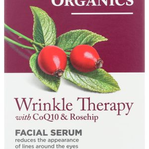AVALON ORGANICS: Wrinkle Therapy with CoQ10 & Rosehip Facial Serum, 0.55 oz