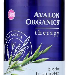 AVALON ORGANICS: Thickening Shampoo Biotin B-complex Therapy, Paraben Free, 32 oz