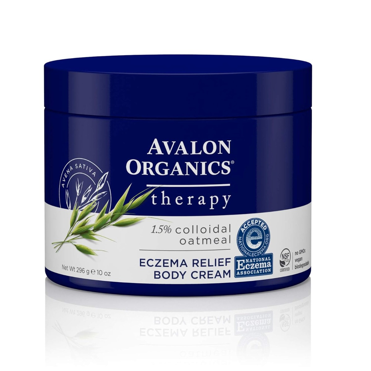 AVALON ORGANICS: Cream Body Eczema Therapy, 10 oz