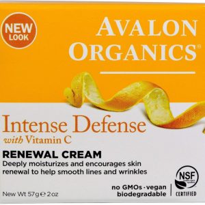 AVALON ORGANICS: Intense Defense Vitamin C Renewal Cream, 2 oz
