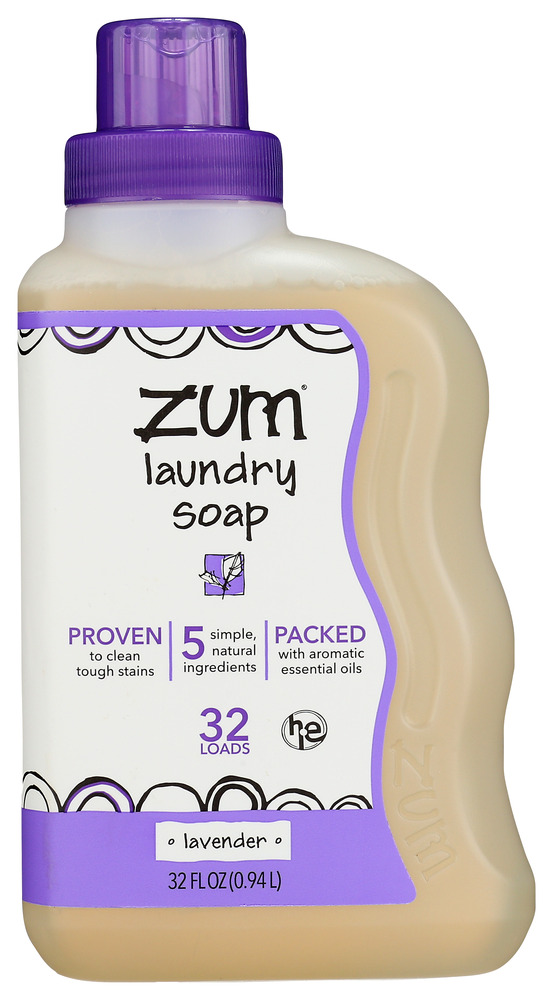 ZUM: Lavender Laundry Soap, 32 fo