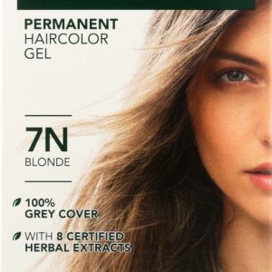HERBATINT: Permanent Herbal Haircolor Gel 7N Blonde, 4.56 fo