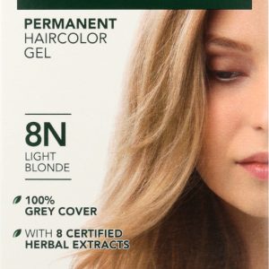 HERBATINT: Permanent Herbal Haircolor Gel 8N Light Blonde, 4 Oz