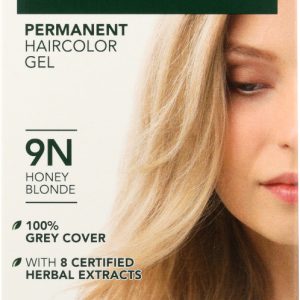 HERBATINT: Permanent Herbal Haircolor Gel 9N Honey Blonde, 4.6 Oz
