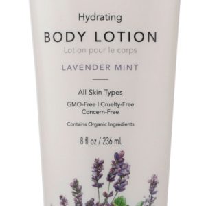 NOURISH: Organic Body Lotion Lavender Mint, 8 oz