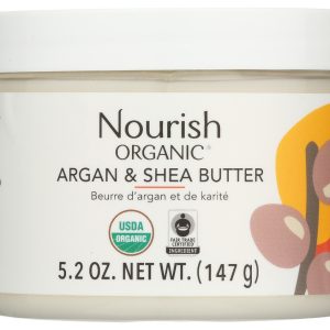 NOURISH ORGANIC: Rejuvenating Argan Butter, 5.2 oz