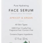 NOURISH ORGANIC: Pure Hydrating Face Serum Apricot And Argan, 0.7 oz