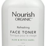 NOURISH ORGANIC: Refreshing & Balancing Face Toner Rosewater + Witch Hazel, 3.0 oz