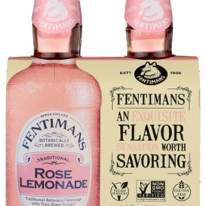 FENTIMANS: Rose Lemonade 4pk, 37.2 fo
