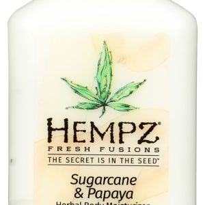 HEMPZ: Travel-Size Sugarcane & Papaya Herbal Body Moisturizer, 2.25 oz