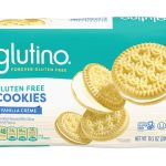 GLUTINO: Gluten Free Cookies Vanilla Creme, 10.5 oz