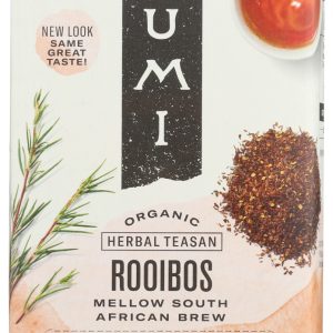 NIMI TEAS: Organic Rooibos Tea 18 Tea Bags, 1.52 oz