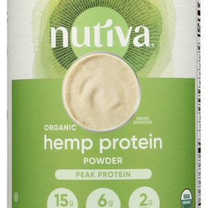 NUTIVA: Organic Superfood Hemp Protein 15 G, 16 oz