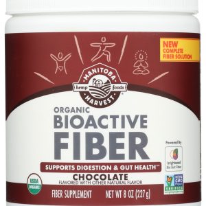 MANITOBA HARVEST: Organic Bioactive Fiber Chocolate, 8 oz