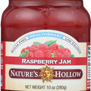 NATURE'S HOLLOW: Sugar Free Raspberry Preserves, 10 oz