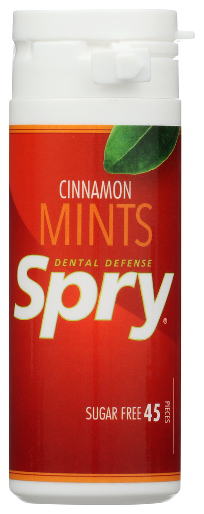 SPRY: Mints Cinnamon, 45 Pc